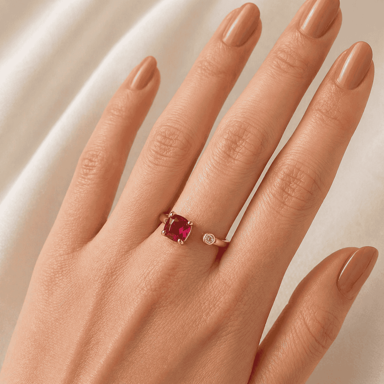 Ruby Glow Ring
