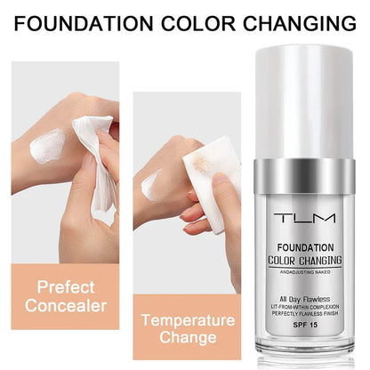 TLM Color Changing Foundation.