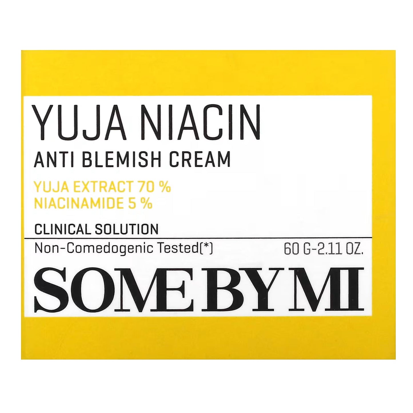 Some By Mi Yuja Niacin Anti-Blemish Cream.