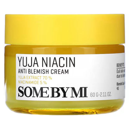 Some By Mi Yuja Niacin Anti-Blemish Cream.