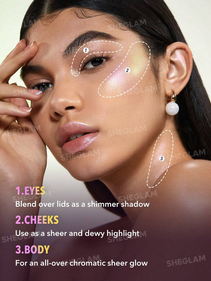 SHEGLAM Chroma Glow Bloom Liquid Highlighter - 3 Shades