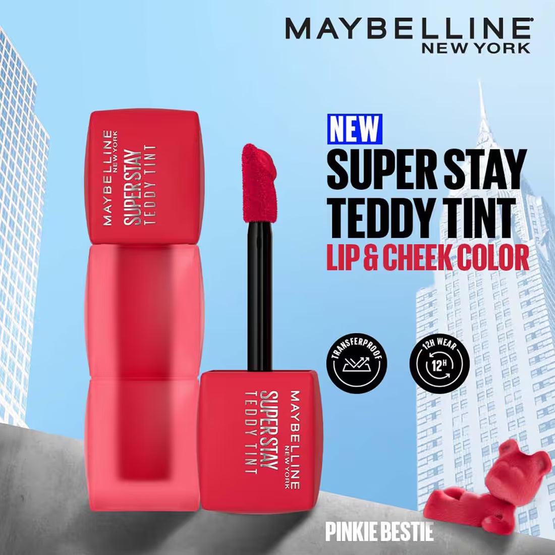 Maybelline Super Stay Teddy Tint Lip Tint