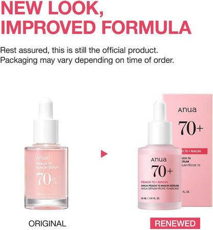ANUA Peach 70% Niacinamide Serum