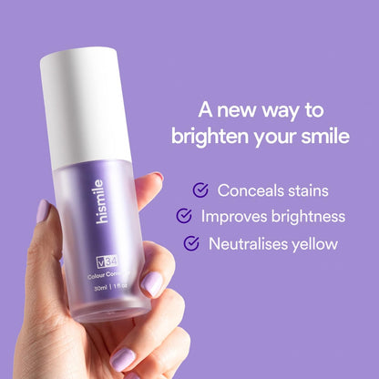 Hismile V34 Colour Corrector (Purple Teeth Brightening Serum)