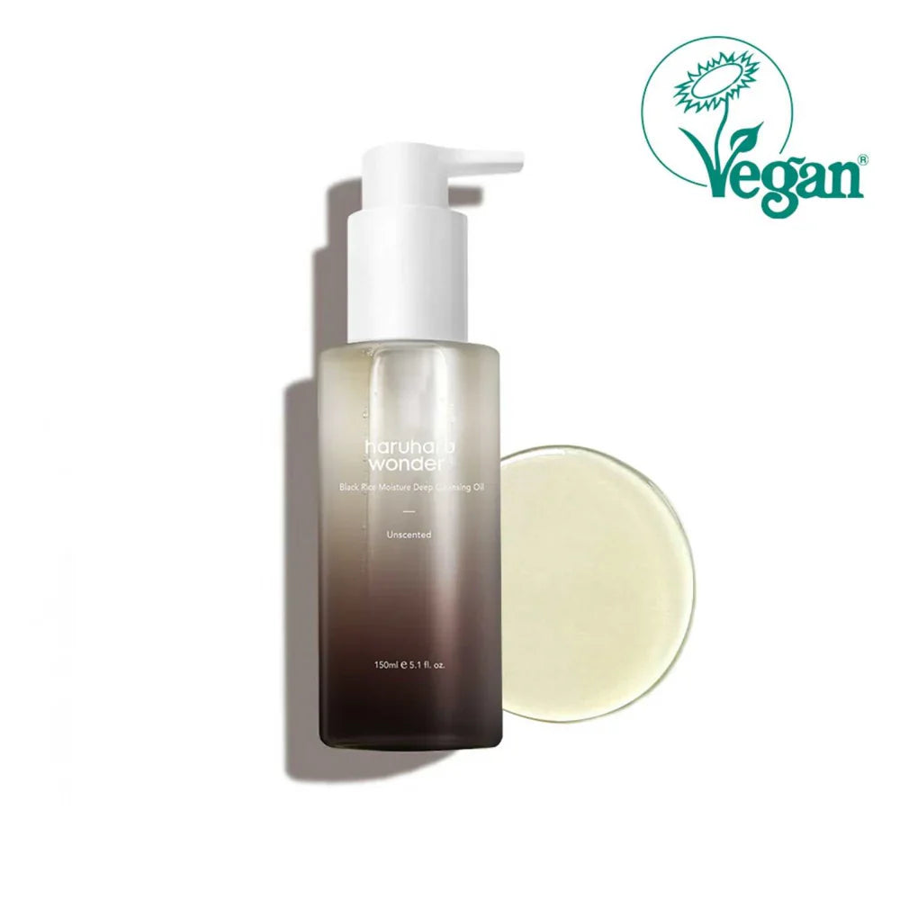 Haruharu Wonder Black Rice Moisture Deep Cleansing Oil (150ml)
