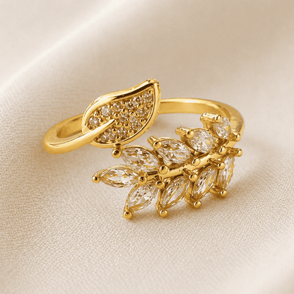 Aurielle Leaf Ring