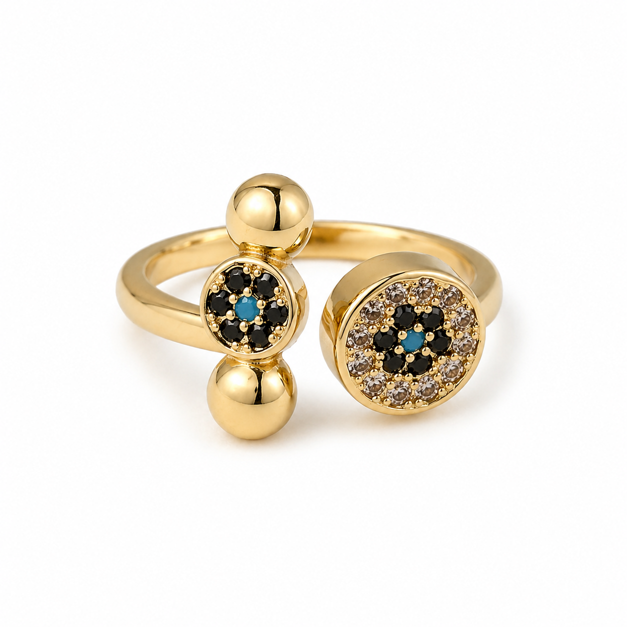 Midnight Aura Duo Ring