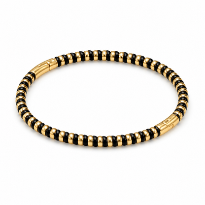Noir Stripe Bracelet