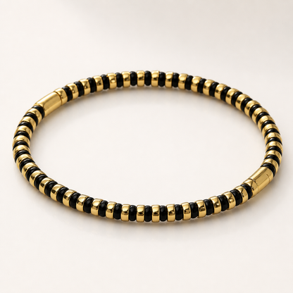 Noir Stripe Bracelet