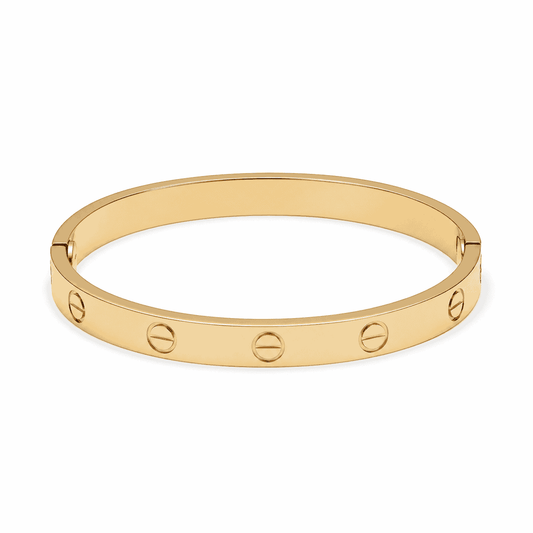 Amour Gold Bangle