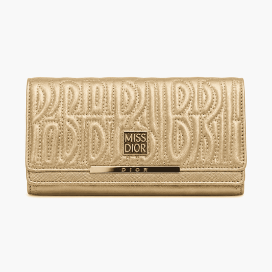 Dior Gold Everyday Wallet