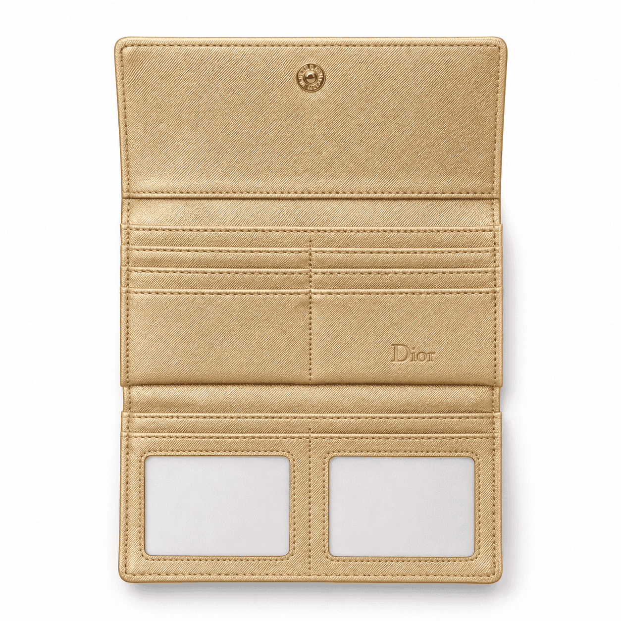 Dior Gold Everyday Wallet