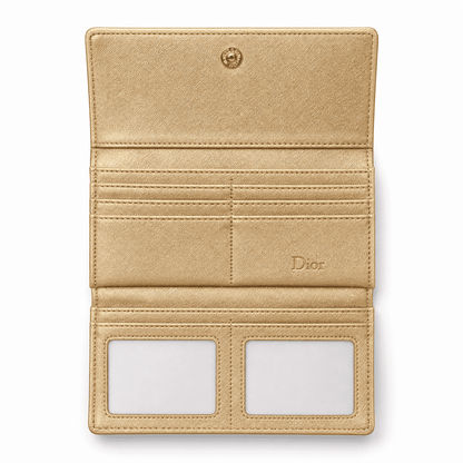 Dior Gold Everyday Wallet
