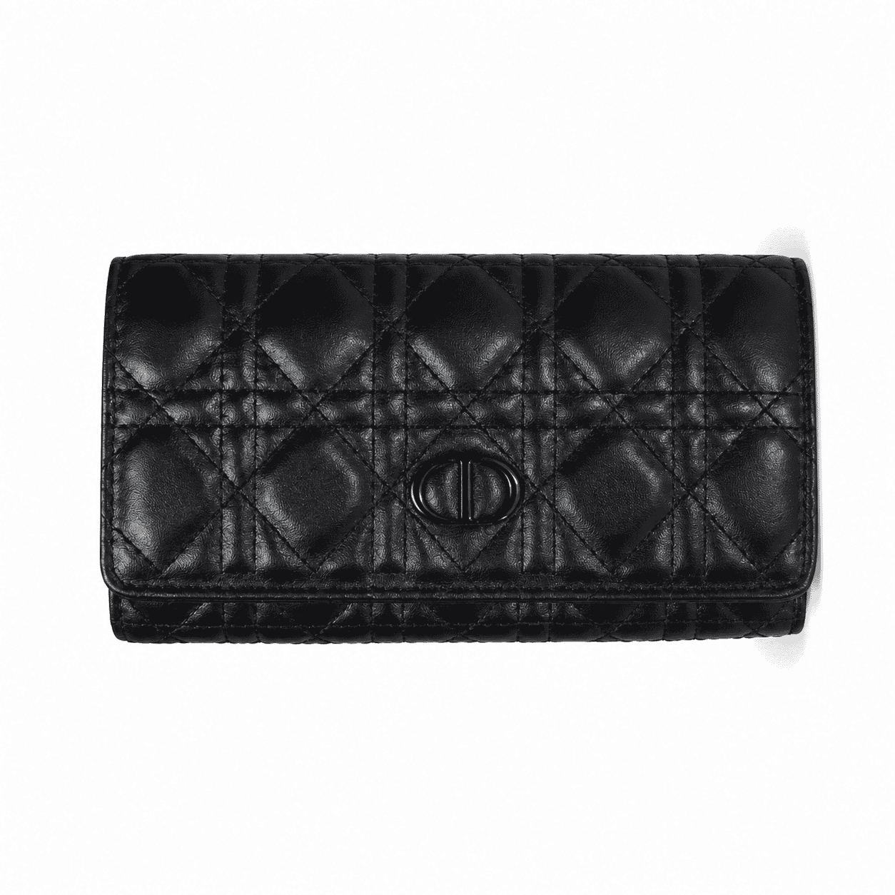 Dior Black Quilted Wallet