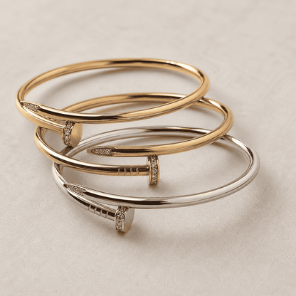 Luxe Nail Bangle Trio