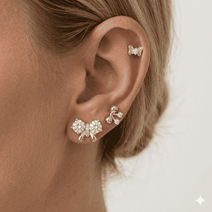 Sparkle Trio Stud Set