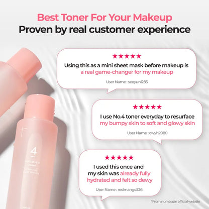 Numbuzin No.4 Hydrating Glow Mineral Toner