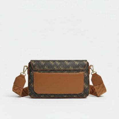 Guess Monogram Crossbody Bag