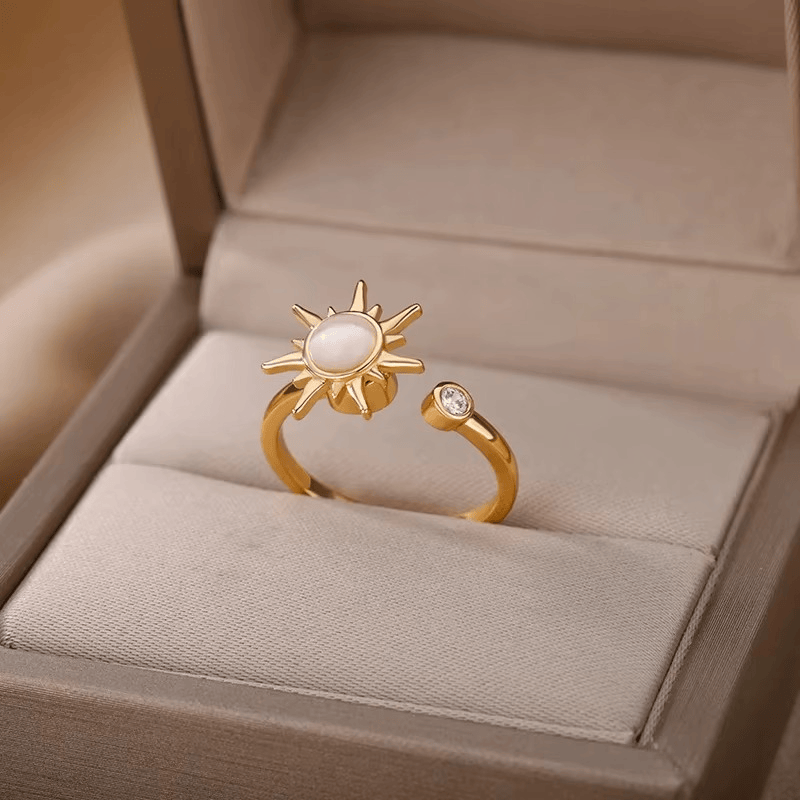 Eternal Sun 18K Gold Plated Ring