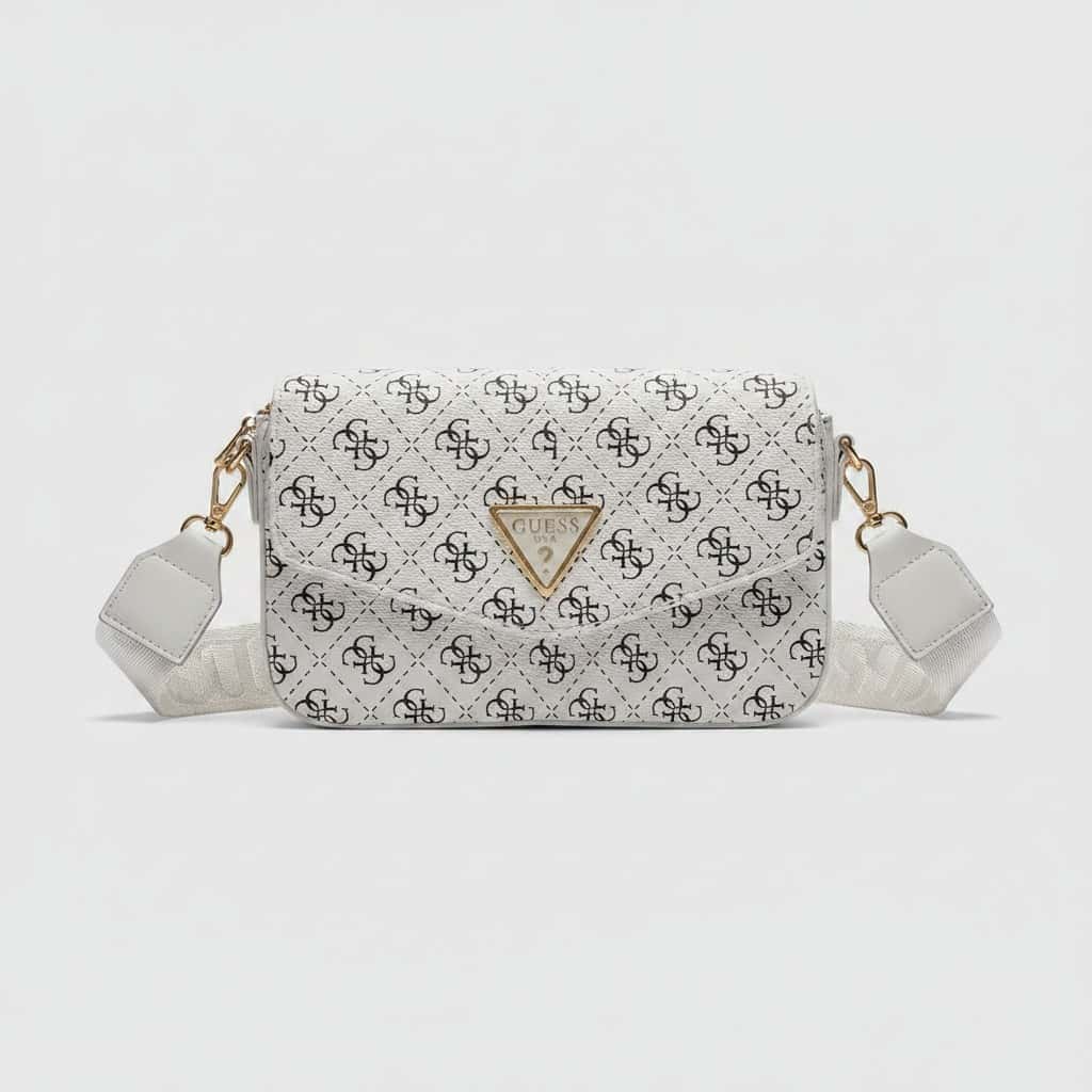 Guess Monogram Crossbody Bag
