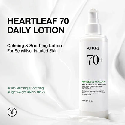 Anua Heartleaf 70% Daily Lotion.