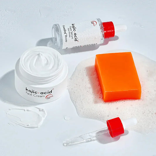 Kojic Acid Brightening Skin Care Set (3-pcs)