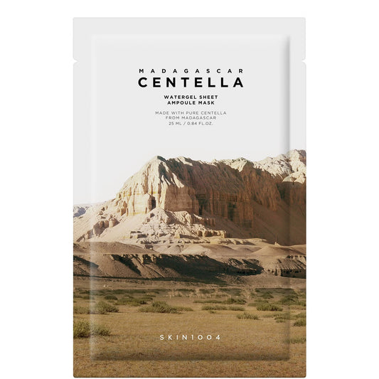 SKIN1004 Madagascar Centella Watergel Sheet Ampoule Mask (Box of 5 Sheets)