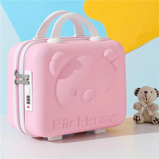 Hard Shell Makeup Case with Lock