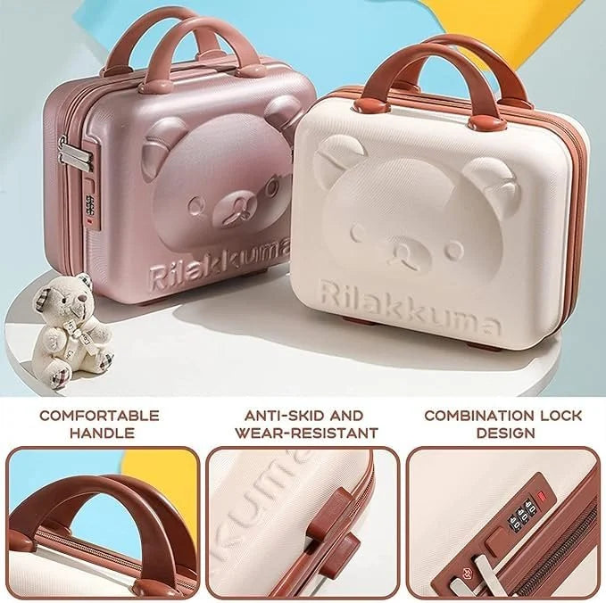 Hard Shell Makeup Case with Lock