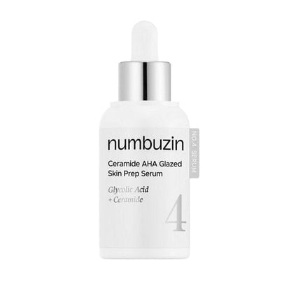 Numbuzin No.4 Ceramide + AHA Glazed Skin Prep Serum